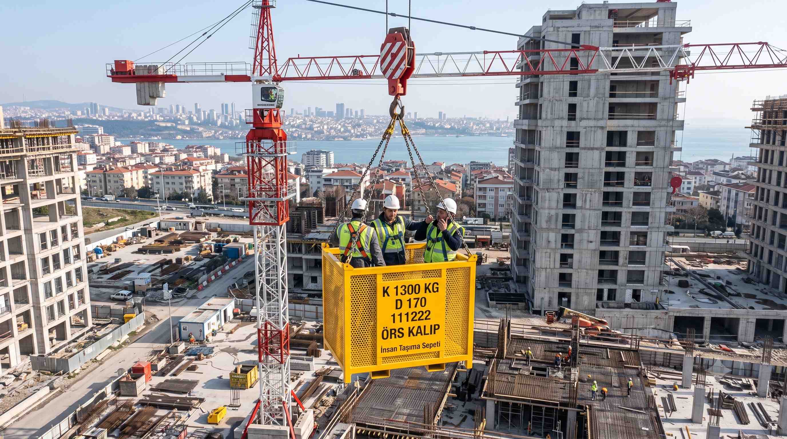 Beton Kovası Şantiyelerde